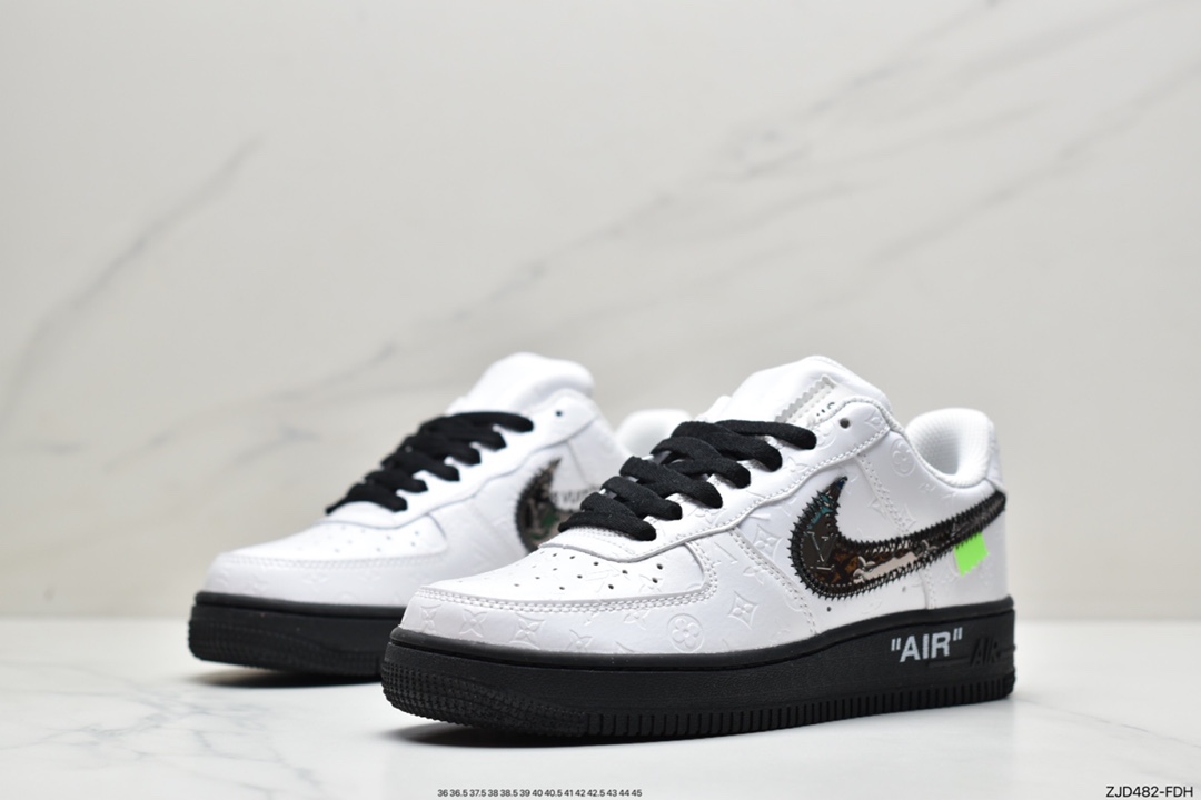 240 超奢联名 路易威登 LV×Nike Air Force 1 Low 07 空军一号 LV3369-100