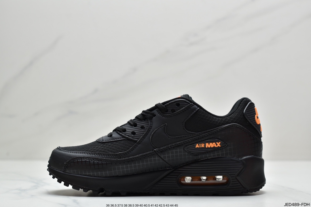 150 真标官网同步Nike Air Max 90 半掌气垫网面复古运动休闲慢跑鞋 CT2533-001