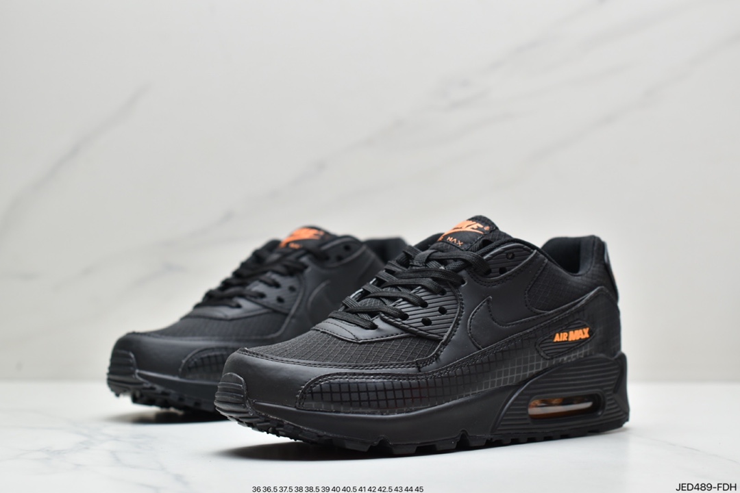 150 真标官网同步Nike Air Max 90 半掌气垫网面复古运动休闲慢跑鞋 CT2533-001