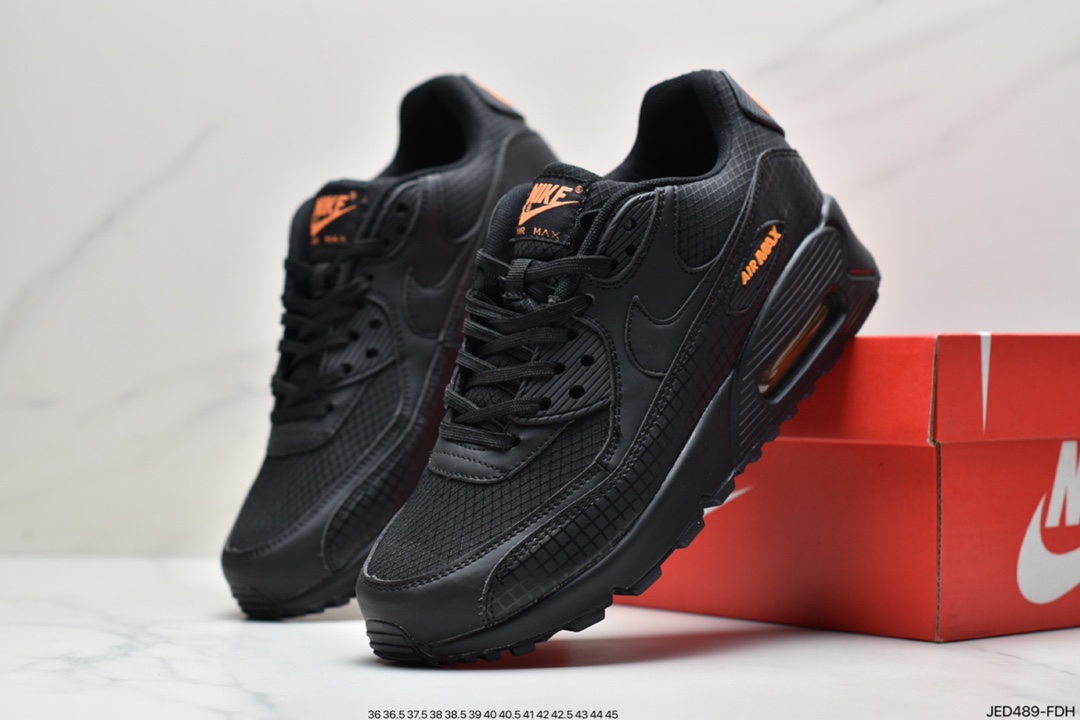 150 真标官网同步Nike Air Max 90 半掌气垫网面复古运动休闲慢跑鞋 CT2533-001