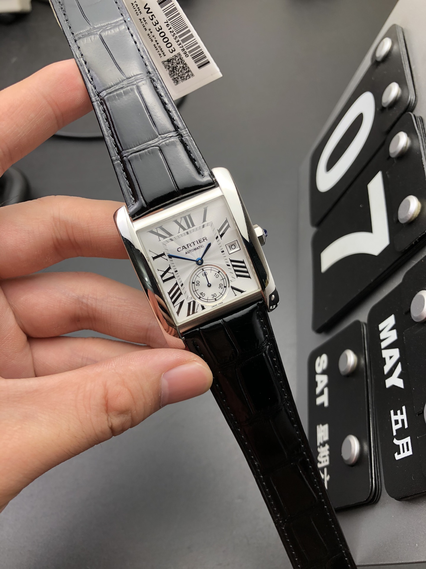 Cartier AS 坦克两针半