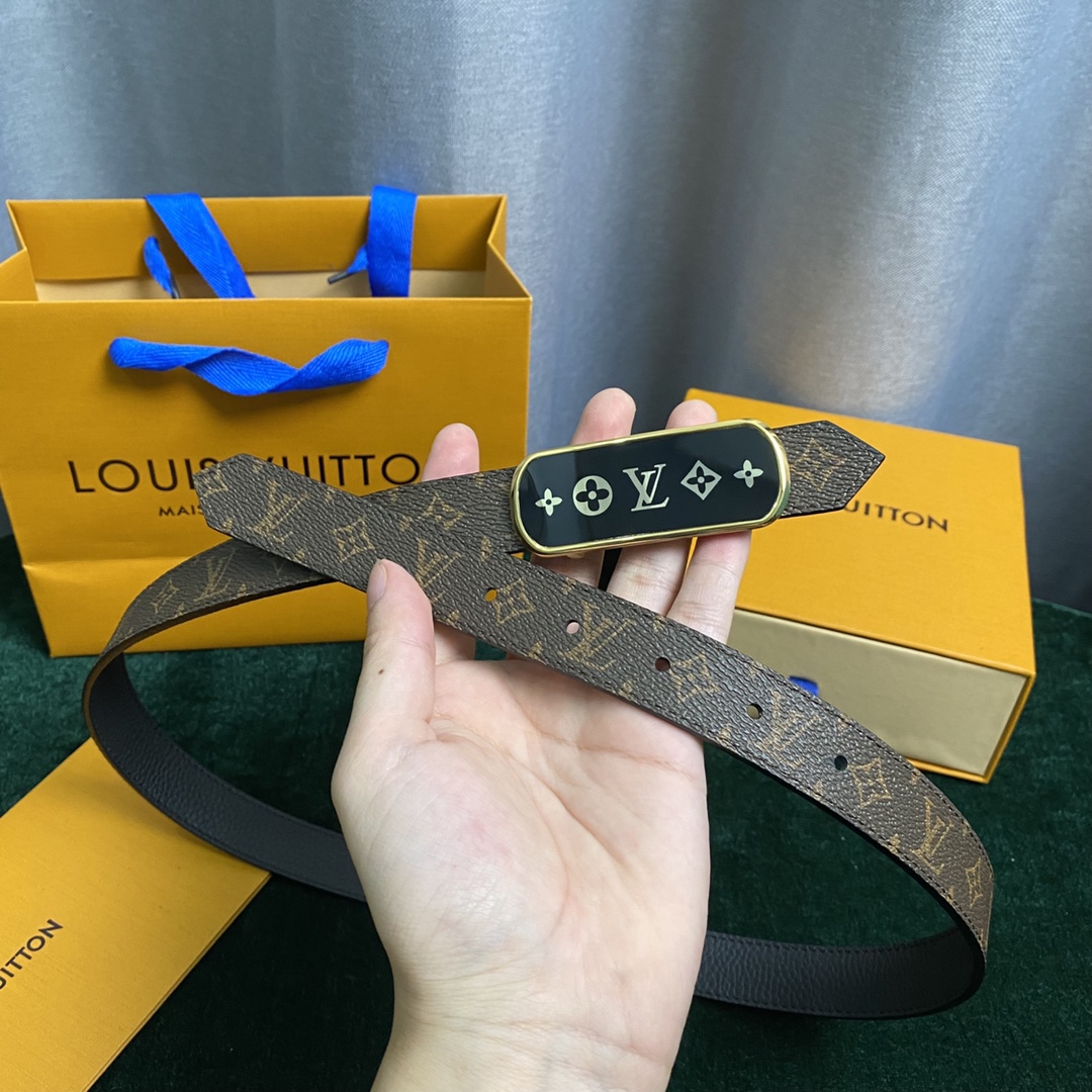 Best Fake
 Louis Vuitton Belts Women Calfskin Cowhide