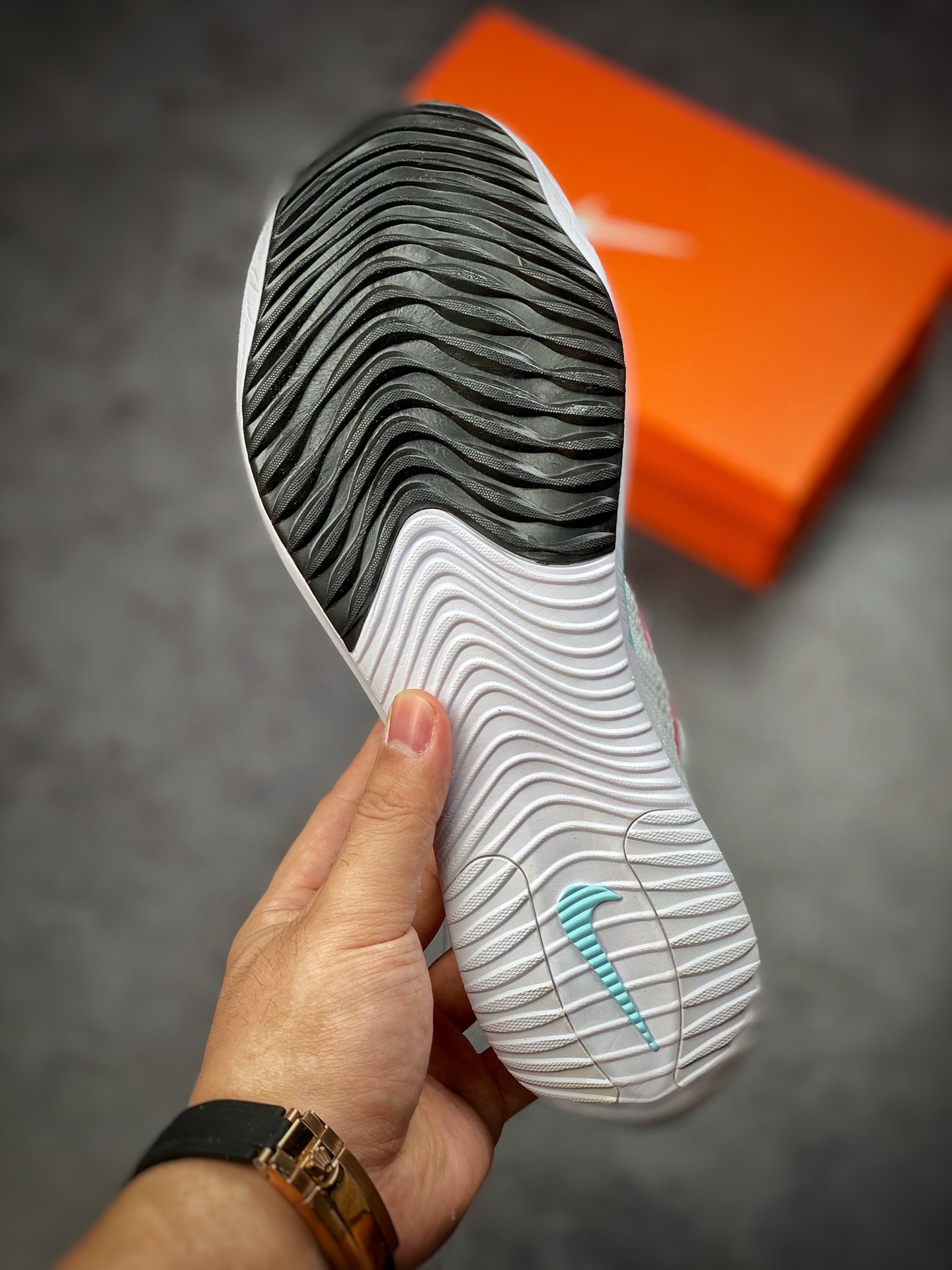 160 Nike ZoomX streakfly Proto 低帮跑鞋白蓝粉 DH9275-110
