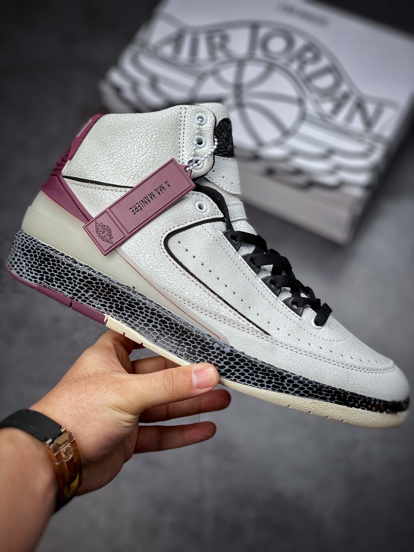 360 Union x Air Jordan 2 “Grey Fog” 联名 DJ4375-160