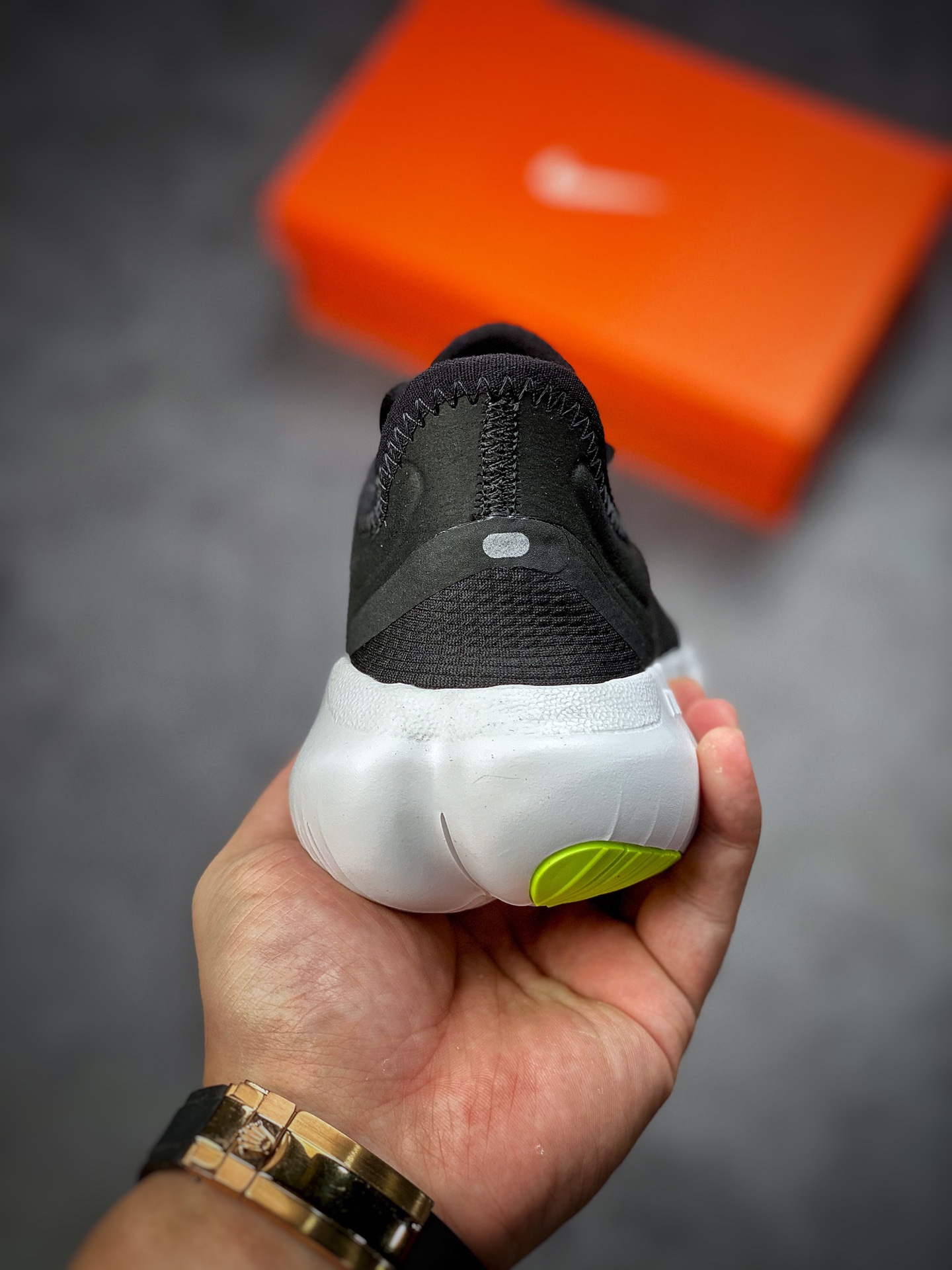 160 Nike Free RN Flyknit 赤足5.0二代轻跑鞋 AQ1316-003