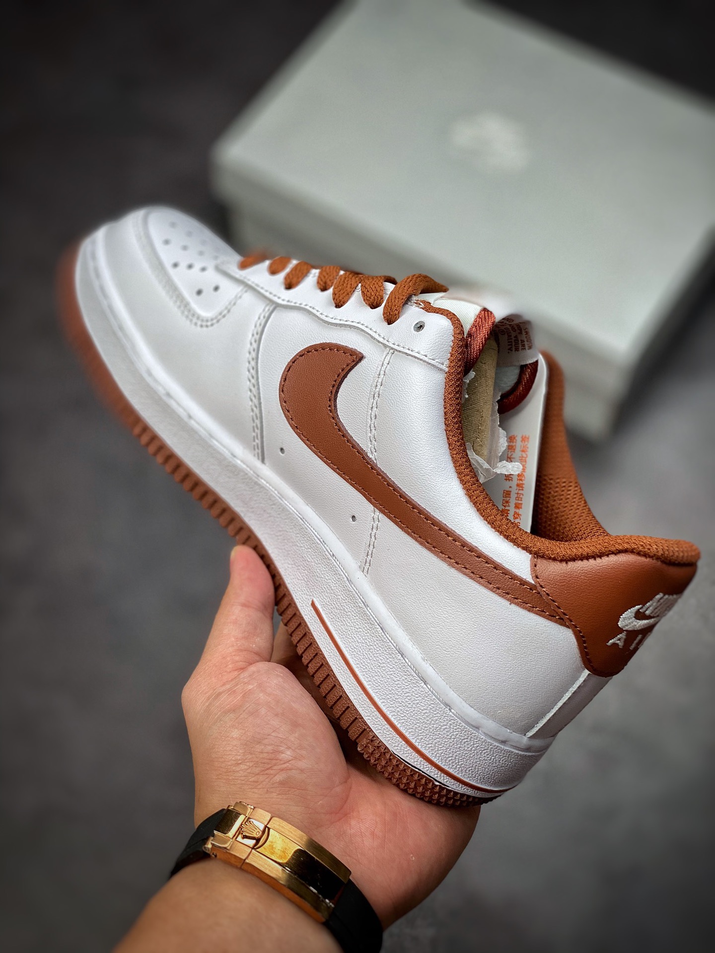 Nike Air Force 1 Low 07 White Brown Mocha DH7561-100