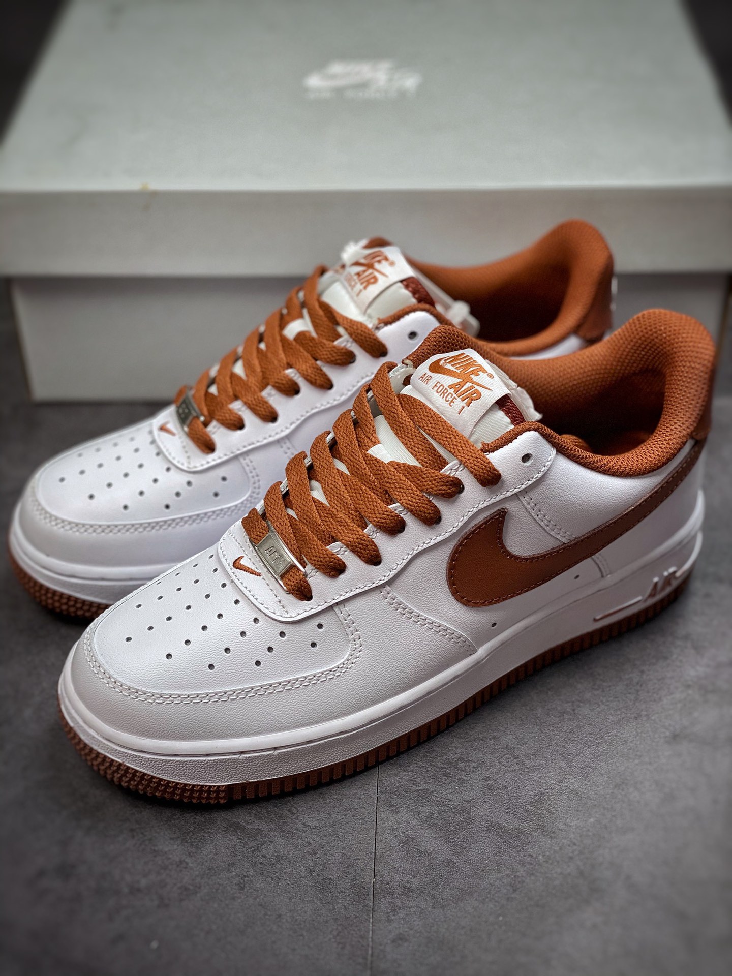 Nike Air Force 1 Low 07 White Brown Mocha DH7561-100