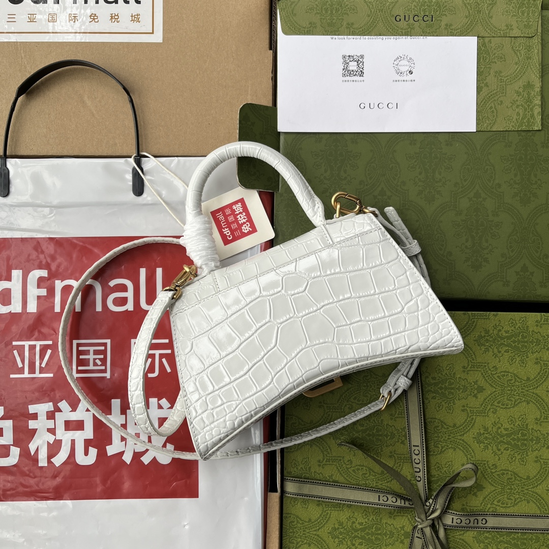 原厂皮配Cdfmall三亚免税店手提袋全网首发BALENCIAGAGUCCI联名️在GUCCI诞辰百年之