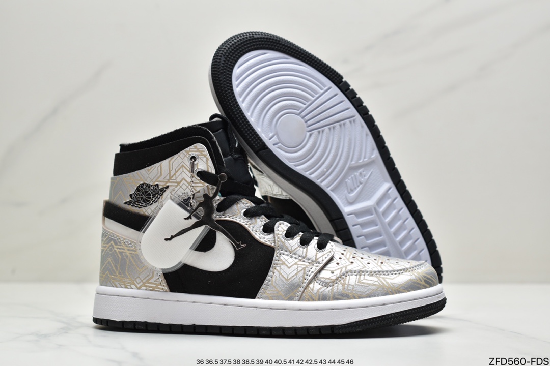 280 Air Jordan 1 Zoom CMFT 视觉效果亮眼的同时极具质感CT0979