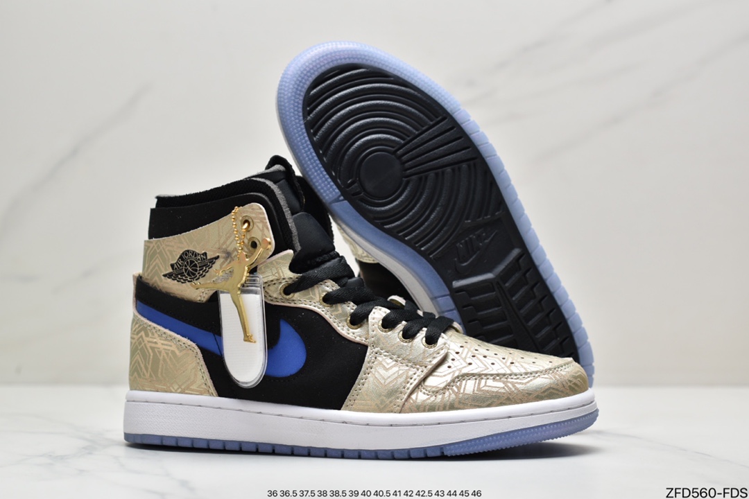 280 Air Jordan 1 Zoom CMFT 视觉效果亮眼的同时极具质感CT0979
