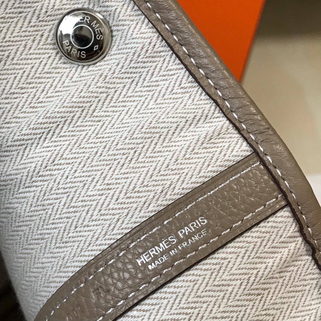 Hermès Garden Party 30 Handbag, Dove Grey Leather Tote, New Arrival 7 i1651938565 6126 5