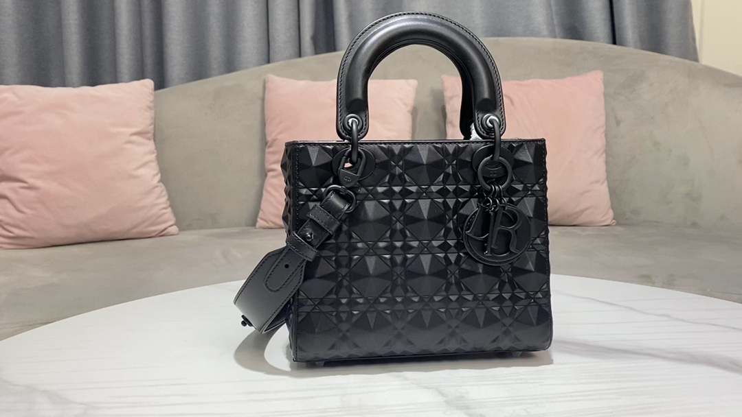 Dior Bags Handbags Replica Sale online
 Black Cowhide Lady