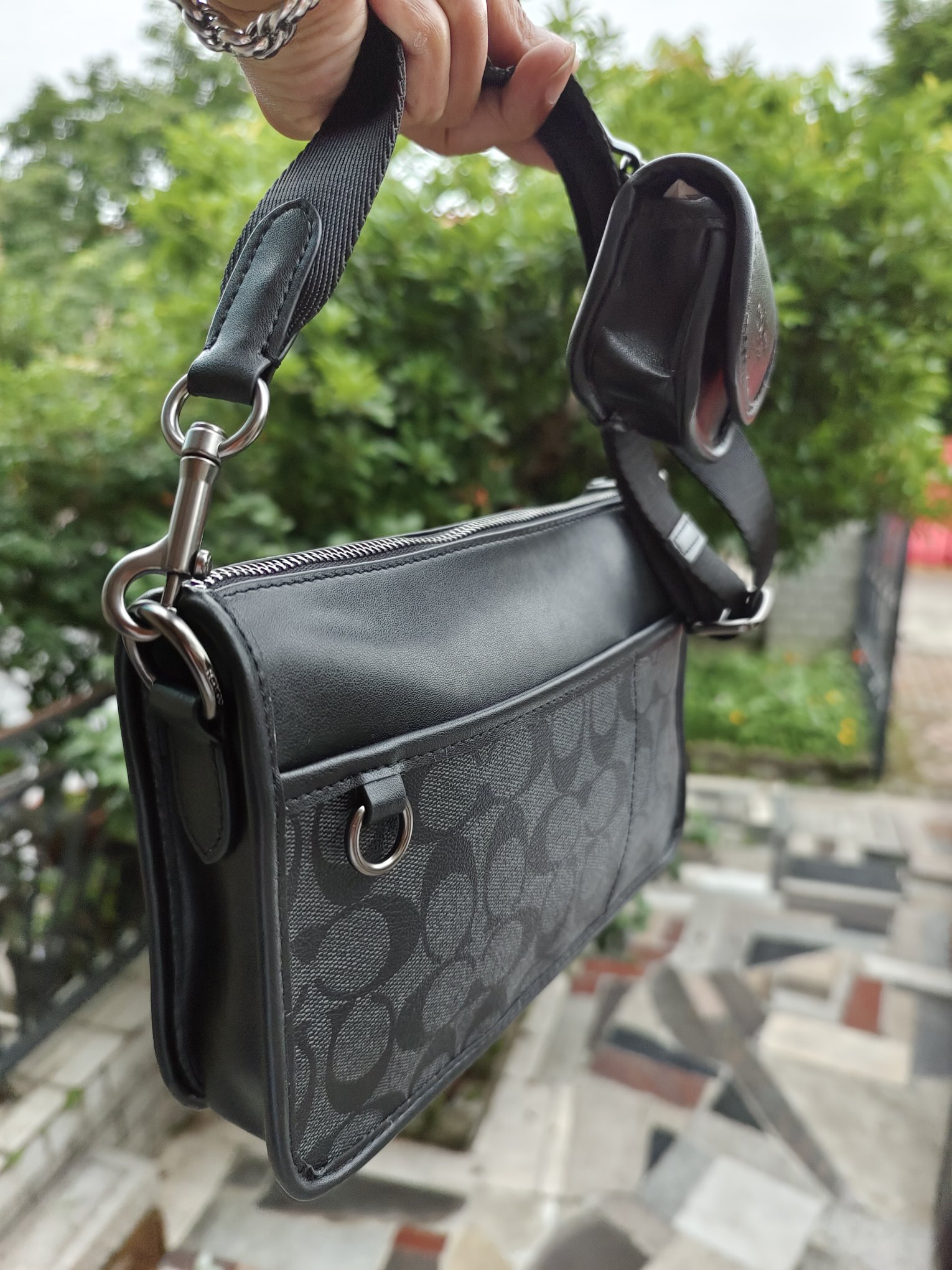 Coach COA**男士新款多功能小男包