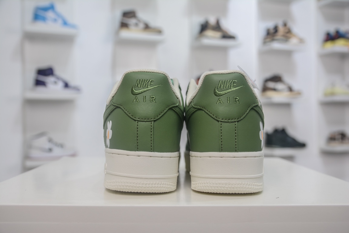 260 官方爆款定制 二次元主题 Nike Air Force 1 Low’07 橄榄绿配色 CW2288-662