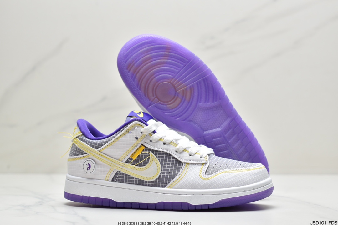 200 Union LA x Nike SB Dunk Low 重磅联名全新的Union x Nike Dunk Low鞋身DJ9649-401