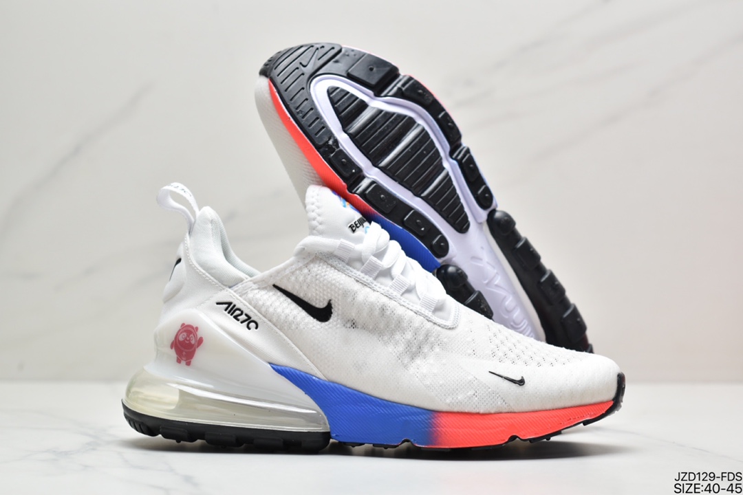 140 耐克 Nike Air Max 270透气后掌半气垫慢跑鞋 AH8050