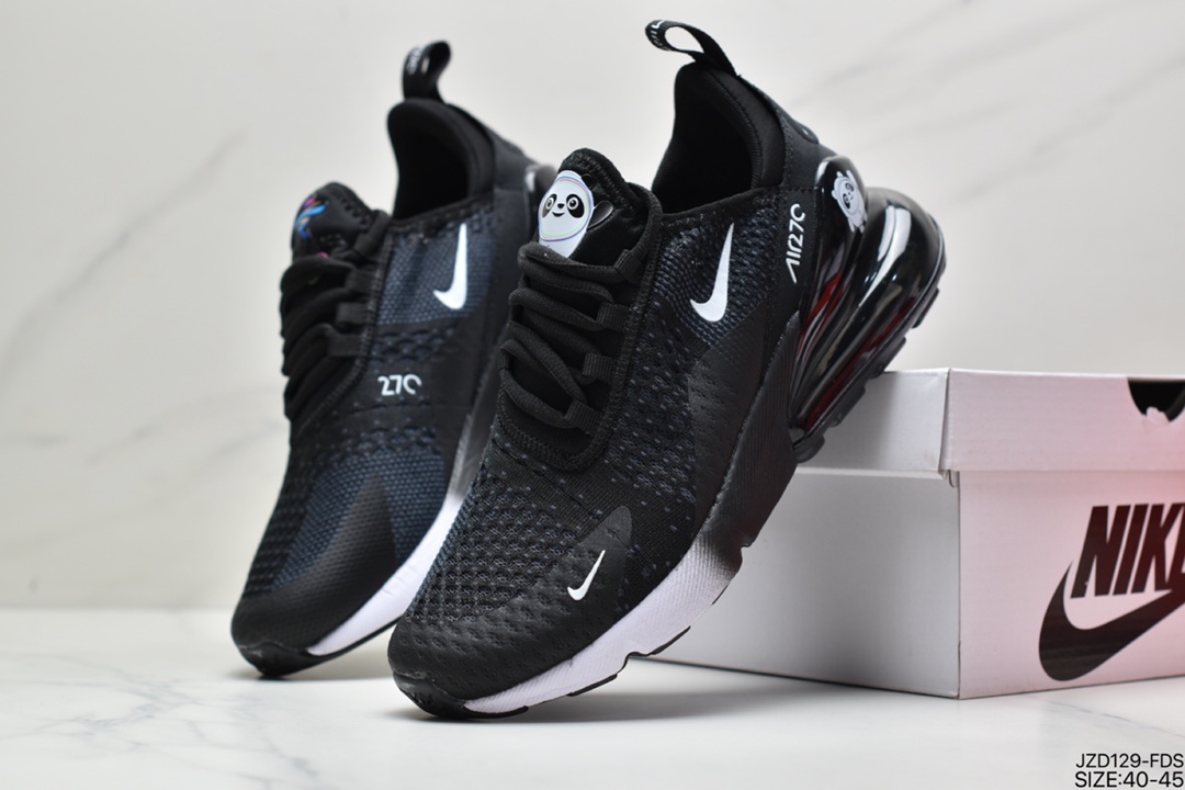 140 耐克 Nike Air Max 270透气后掌半气垫慢跑鞋 AH8050