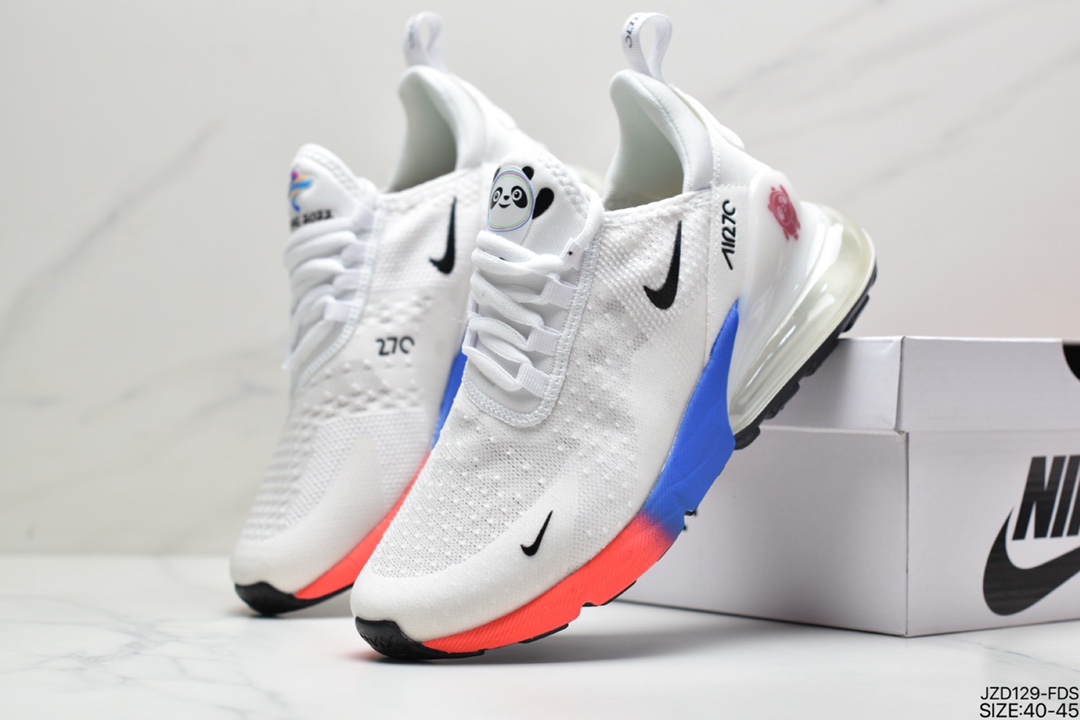 140 耐克 Nike Air Max 270透气后掌半气垫慢跑鞋 AH8050