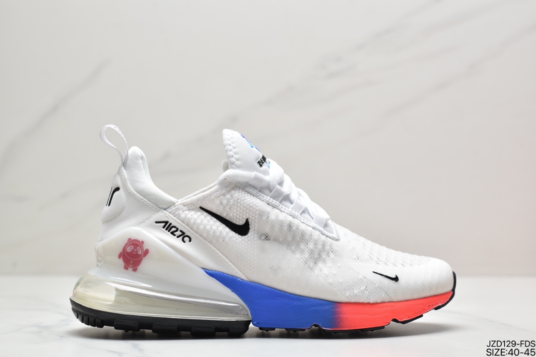 140 耐克 Nike Air Max 270透气后掌半气垫慢跑鞋 AH8050