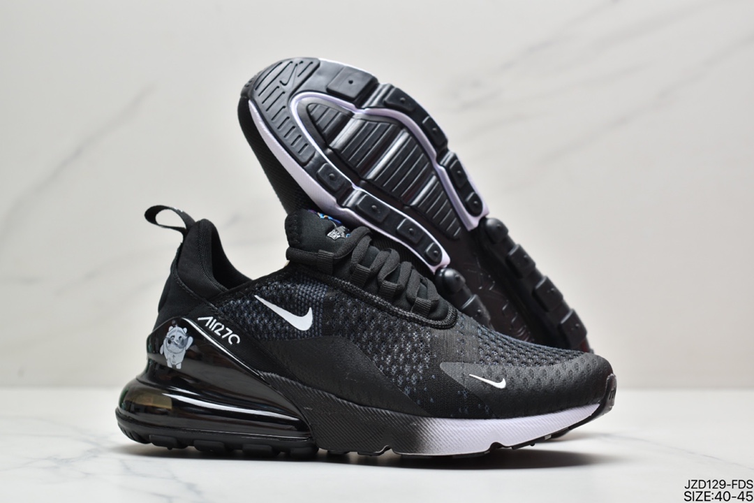 140 耐克 Nike Air Max 270透气后掌半气垫慢跑鞋 AH8050