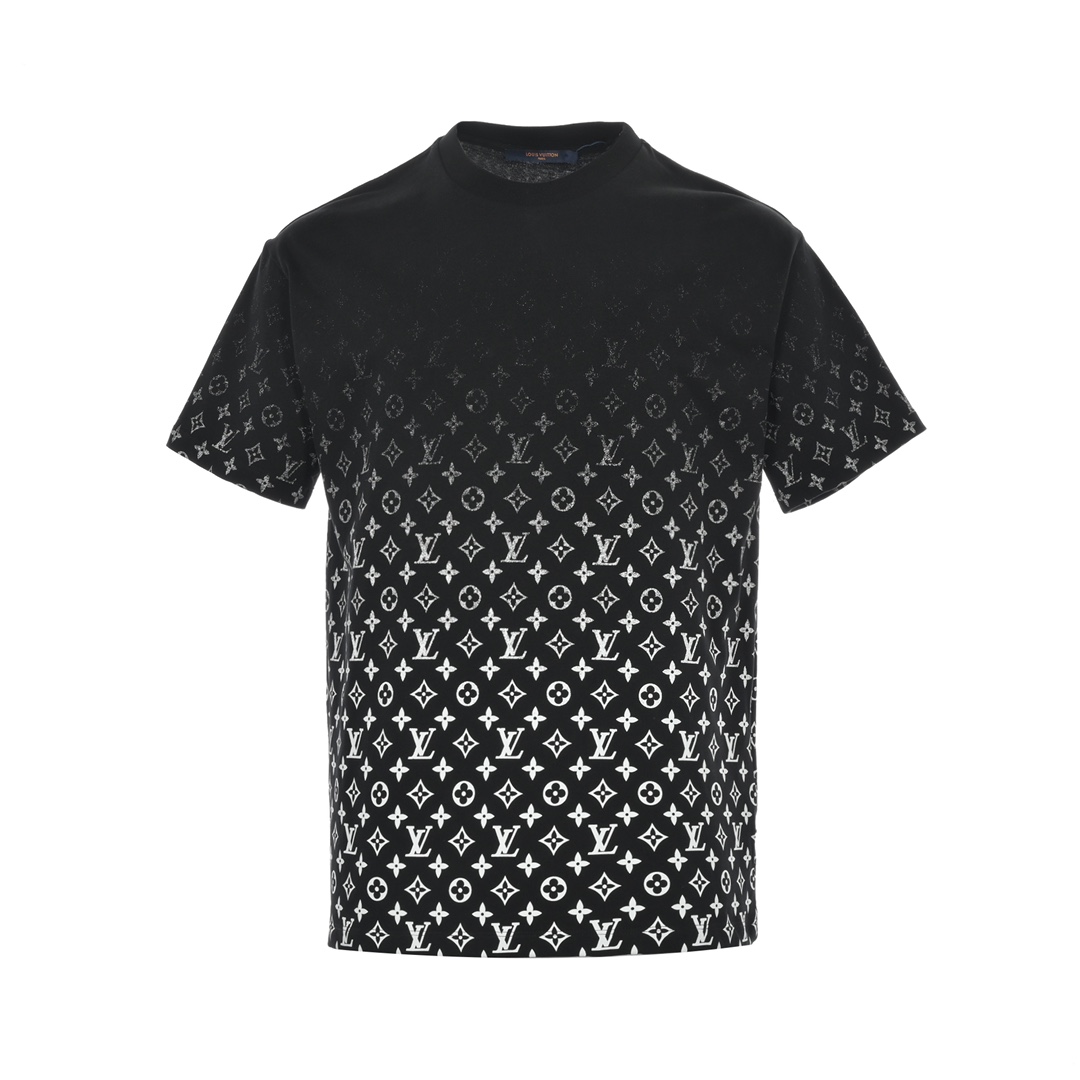 Louis Vuitton/路易威登 22ss 渐变满印老花印花短袖