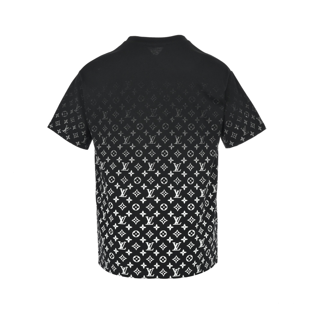 Louis Vuitton/路易威登 22ss 渐变满印老花印花短袖