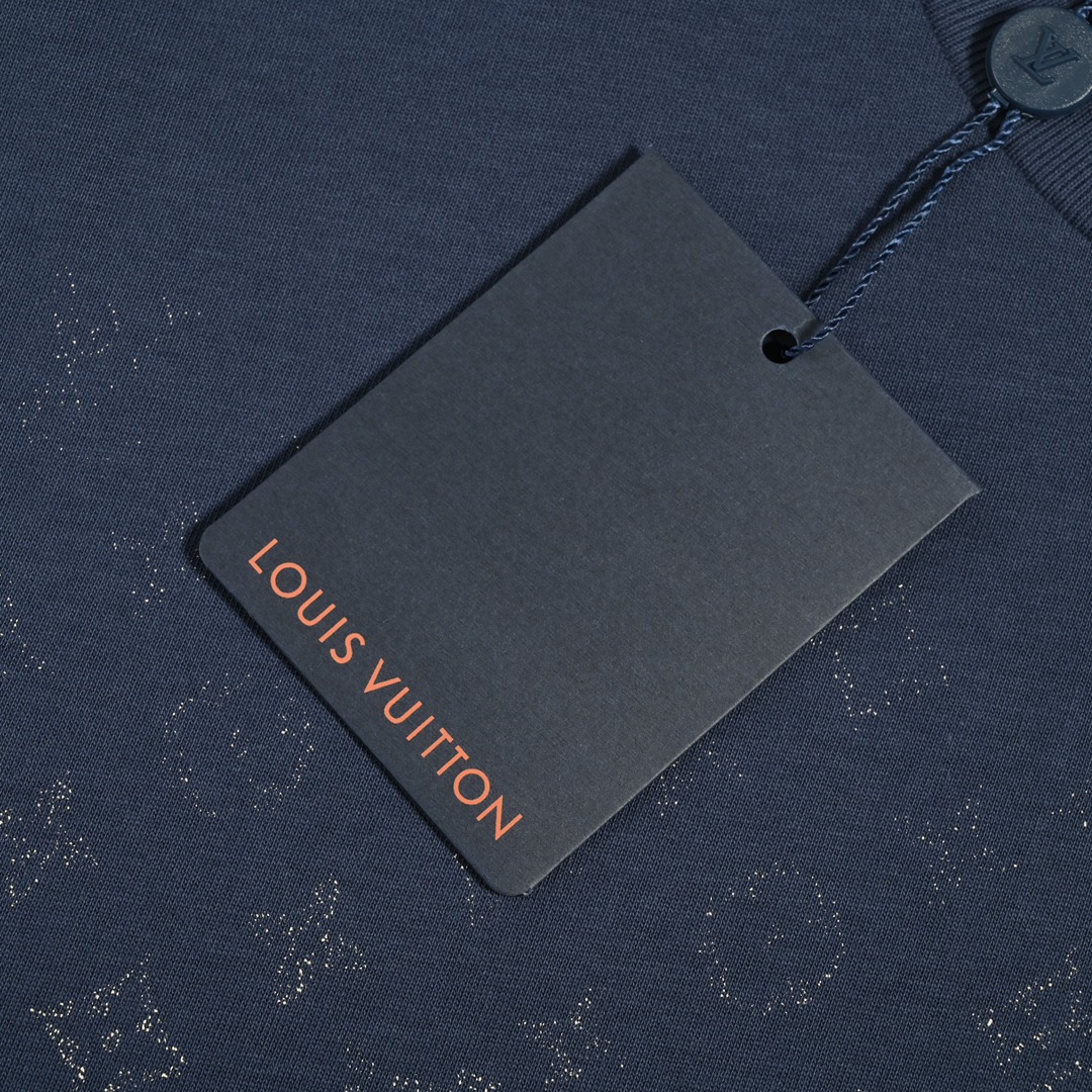 Louis Vuitton/路易威登 22ss 渐变满印老花印花短袖