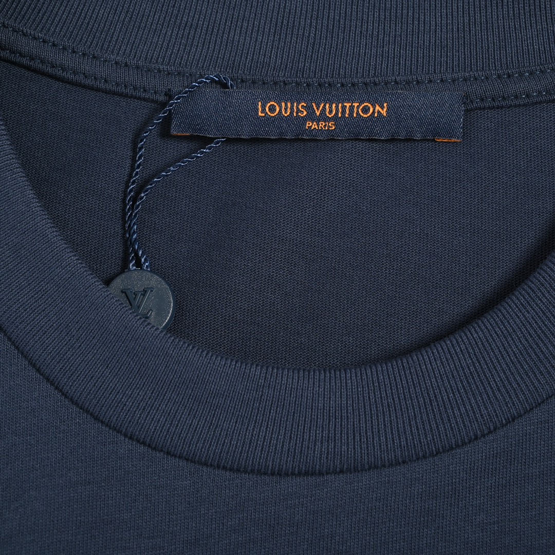 Louis Vuitton/路易威登 22ss 渐变满印老花印花短袖