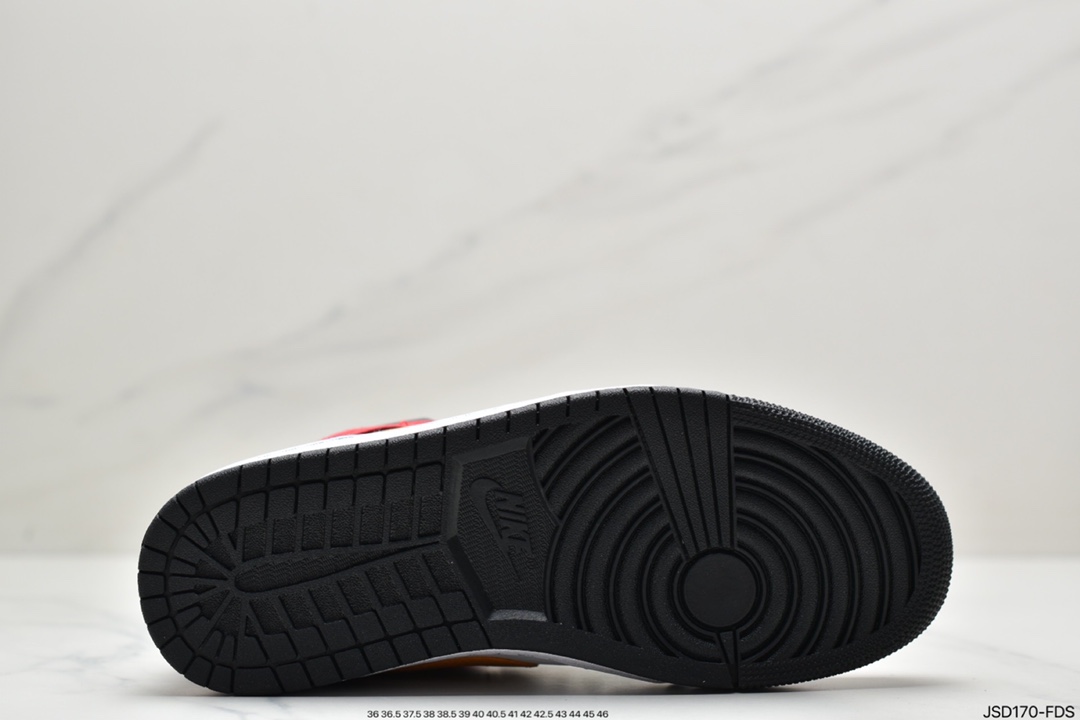 200 Air Jordan 1 Mid ”Obsidian”黑曜石 乔一中邦 554724-174