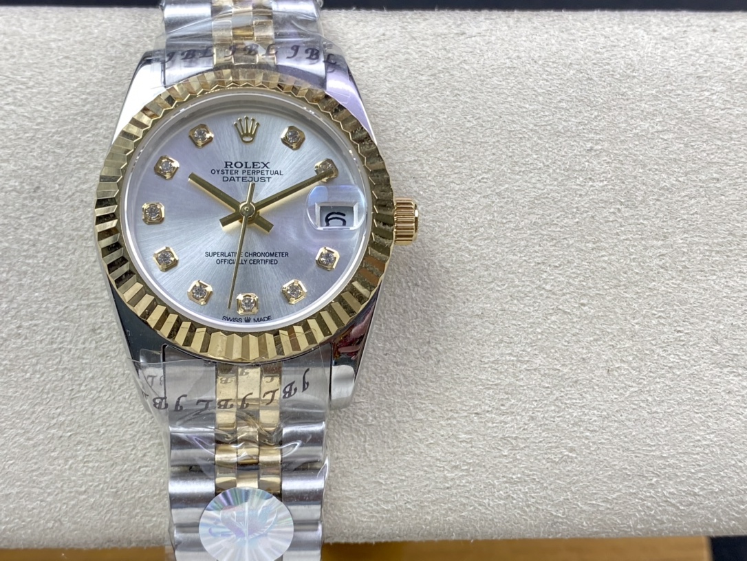 SK Factory 女款 劳力士Rolex 日志型31mm 自動機械腕時計