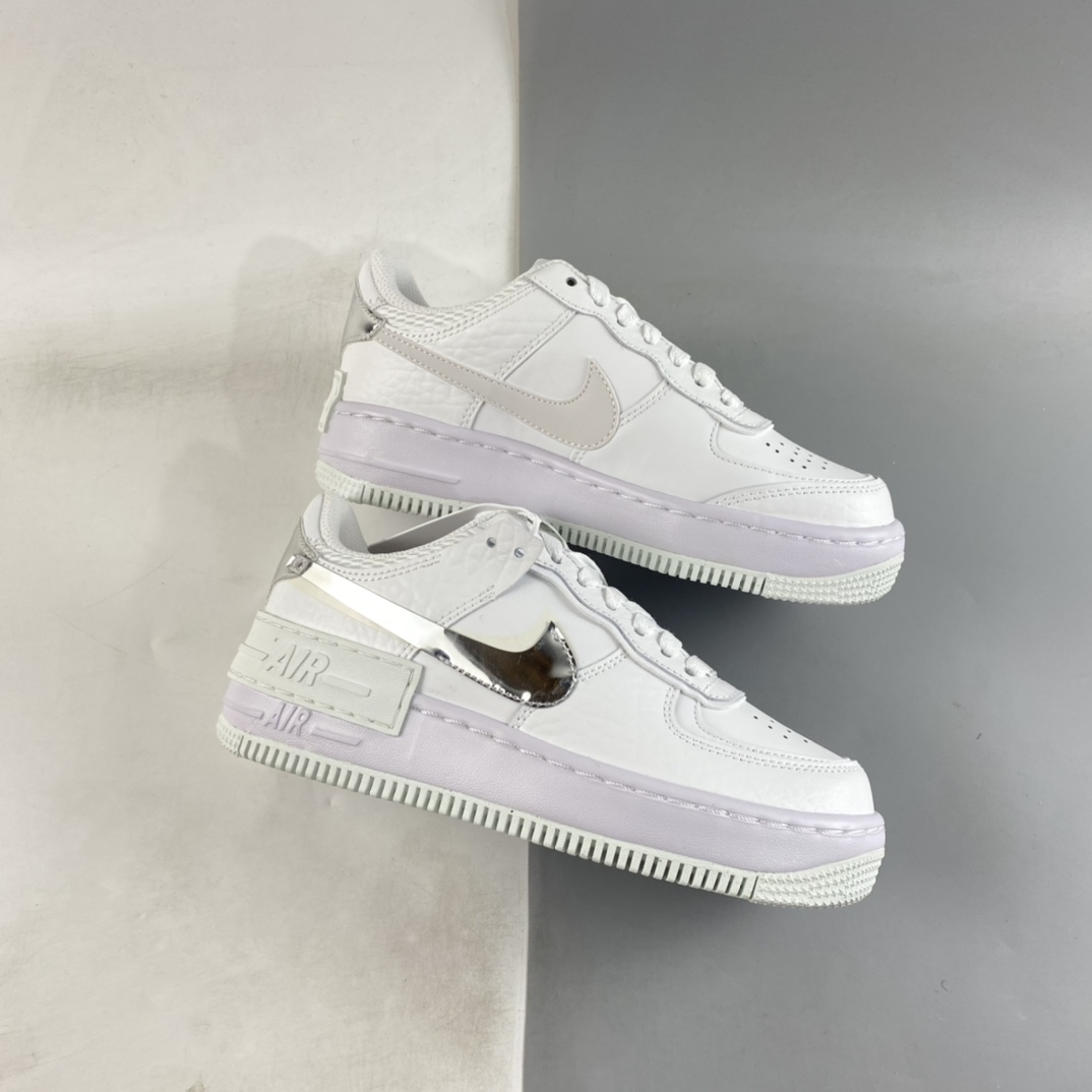 P200 Nike Air Force 1 Shadow 空军一号轻量增高低帮百搭板鞋 DQ0837-100