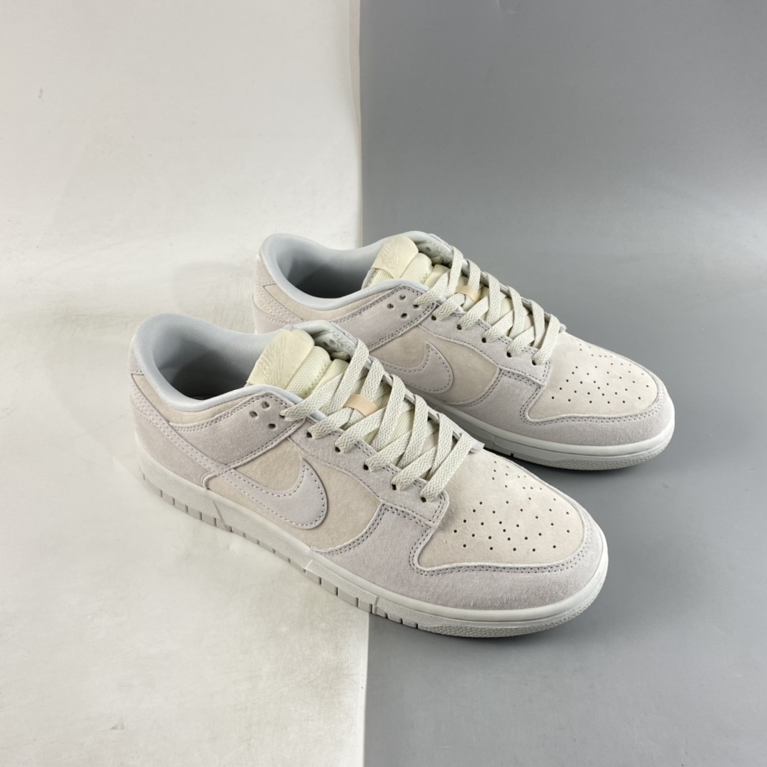 P260 Nike Dunk Low Retro ”Vast Grey” 复古奶灰色 SB低帮运动休闲板鞋 DD8338-001