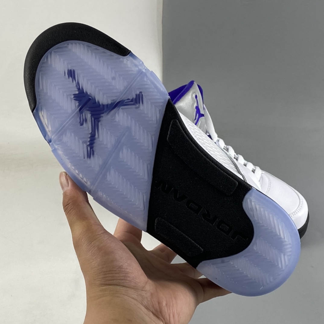 P380 Air Jordan 5 ”Concord” AJ5 乔5康扣白紫 DD0587-141