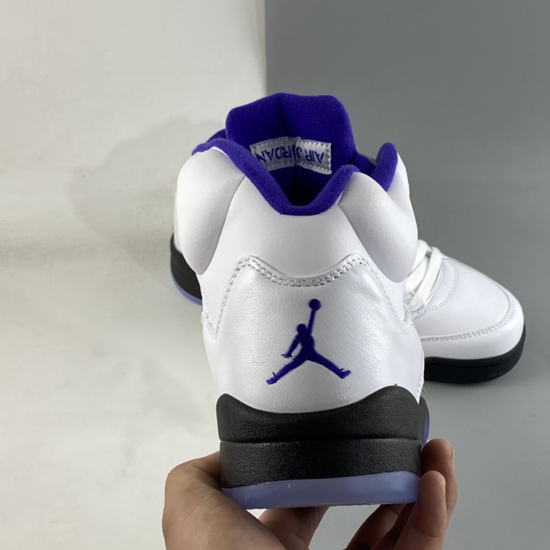 P380 Air Jordan 5 ”Concord” AJ5 乔5康扣白紫 DD0587-141
