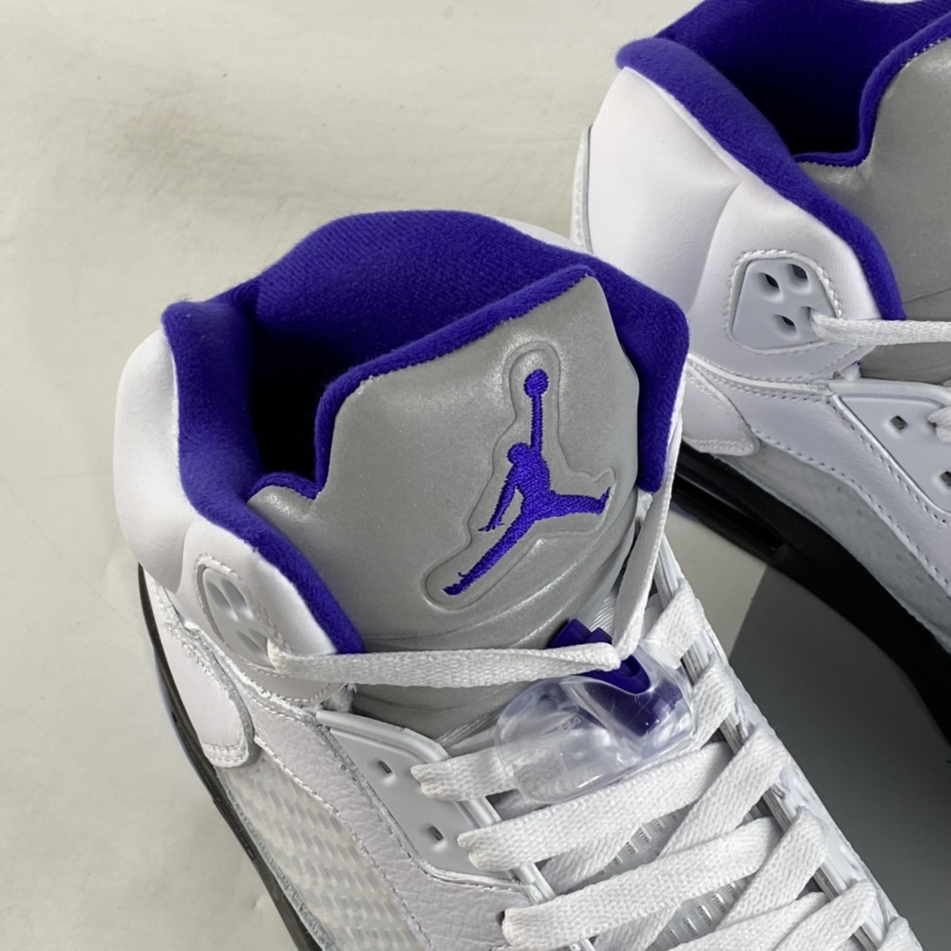 P380 Air Jordan 5 ”Concord” AJ5 乔5康扣白紫 DD0587-141
