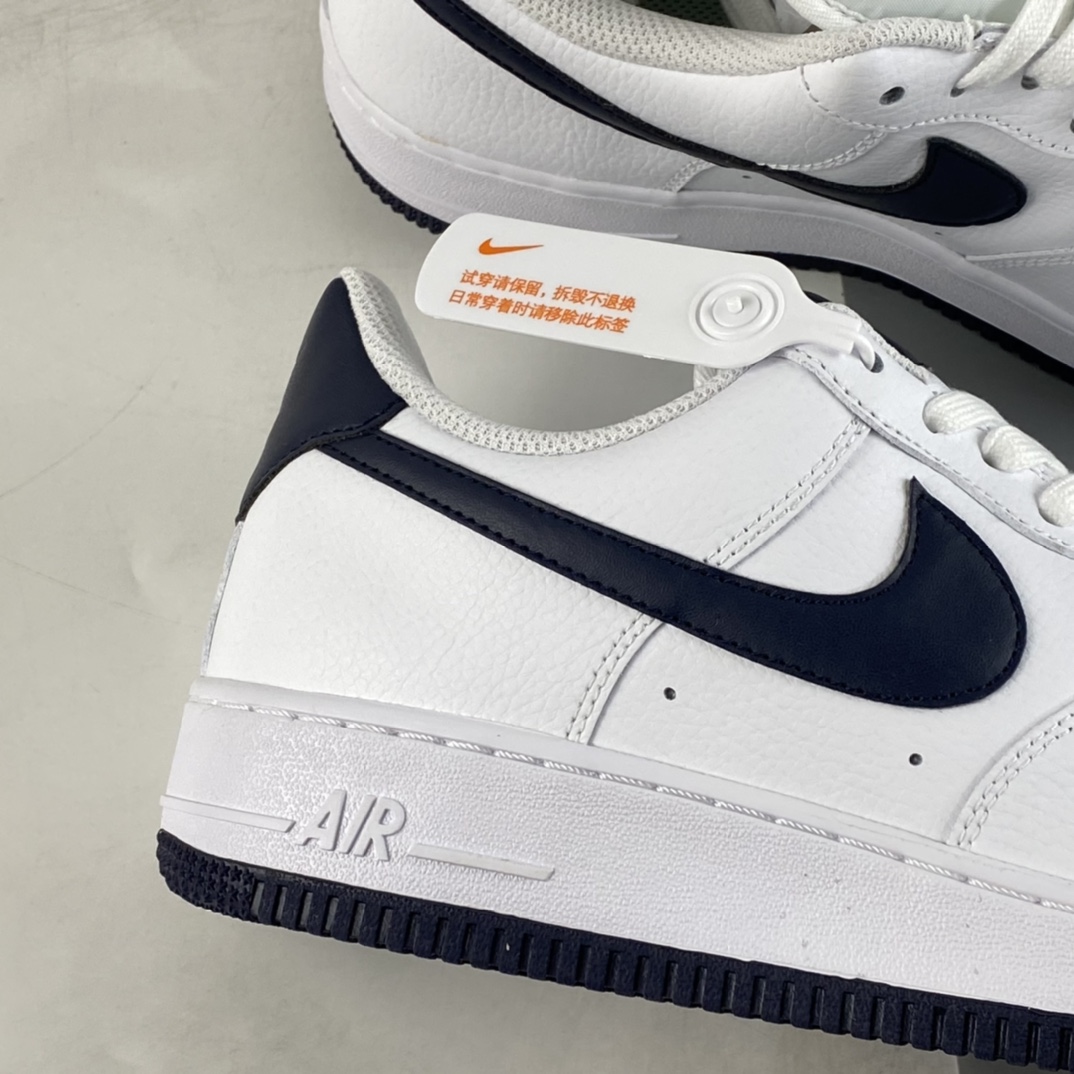 P200 Nike Air Force 1’07 Low 深蓝标 空军一号低帮休闲板鞋 AH0287-108