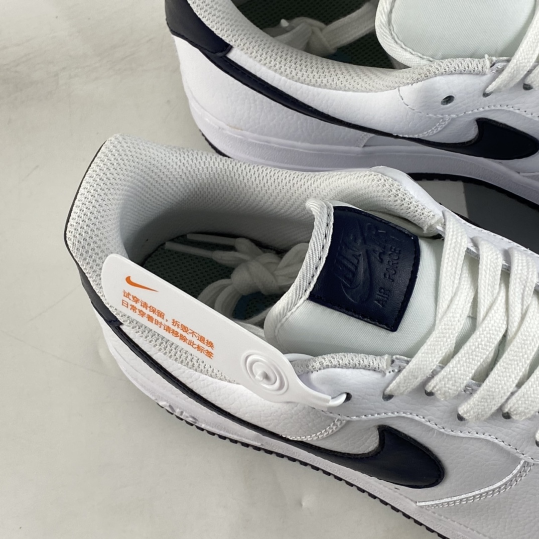 P200 Nike Air Force 1’07 Low 深蓝标 空军一号低帮休闲板鞋 AH0287-108