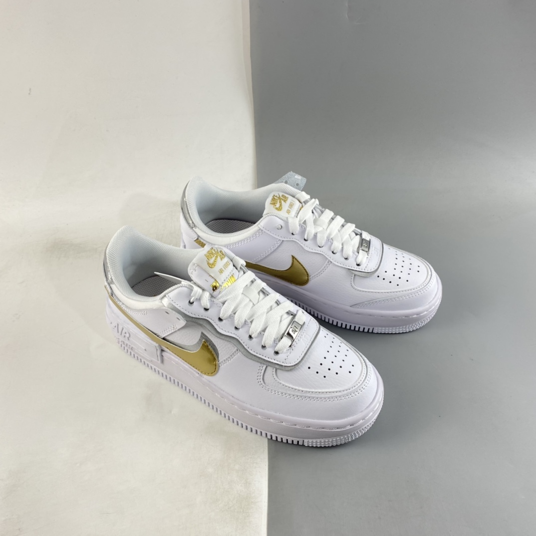 P200 Nike Air Force 1 Shadow 空军一号轻量增高低帮百搭板鞋 DM3064-100