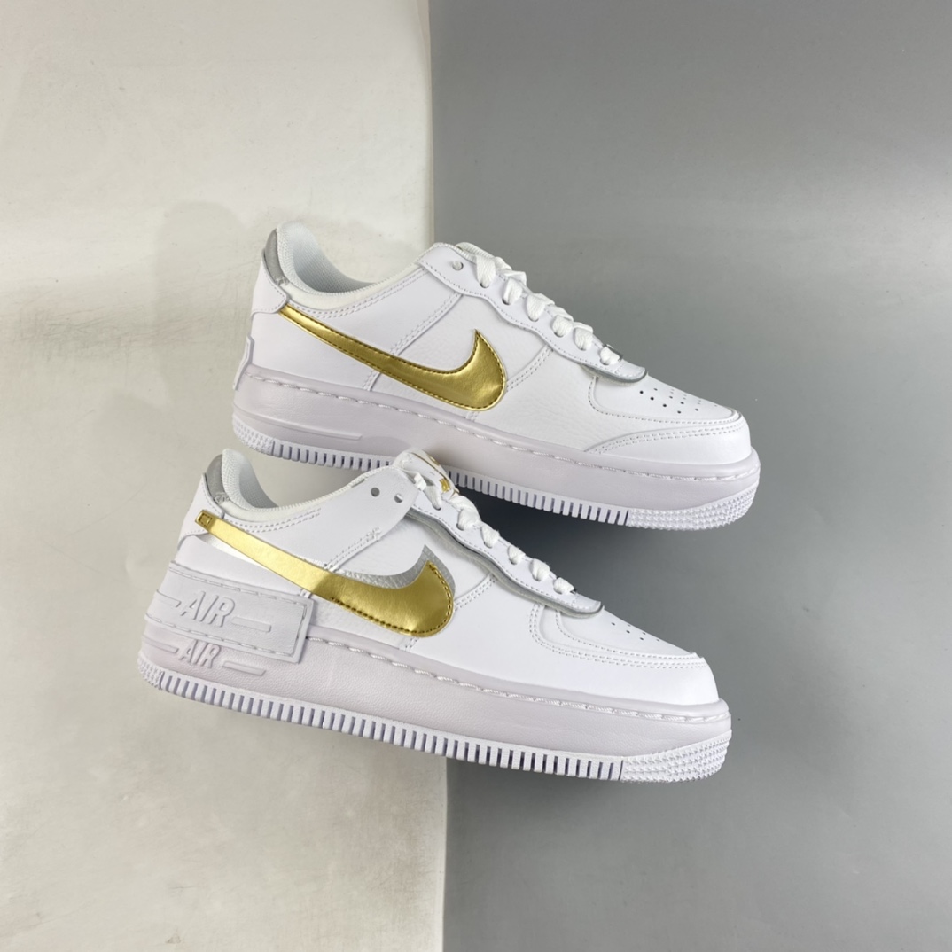 P200 Nike Air Force 1 Shadow 空军一号轻量增高低帮百搭板鞋 DM3064-100