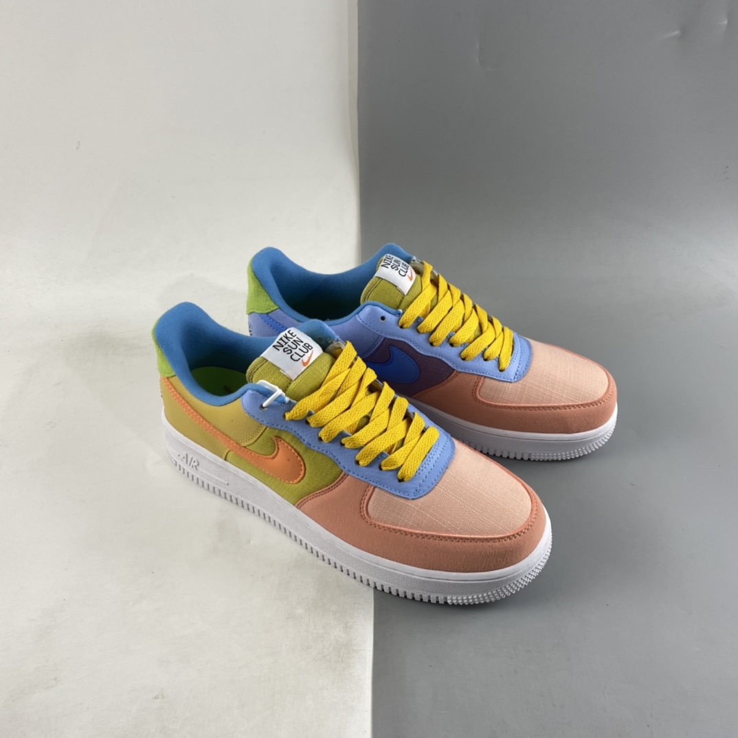 P180 Nike Air Force 1’07 Low ”Sun Club” 空军一号低帮休闲板鞋 DQ4531-700