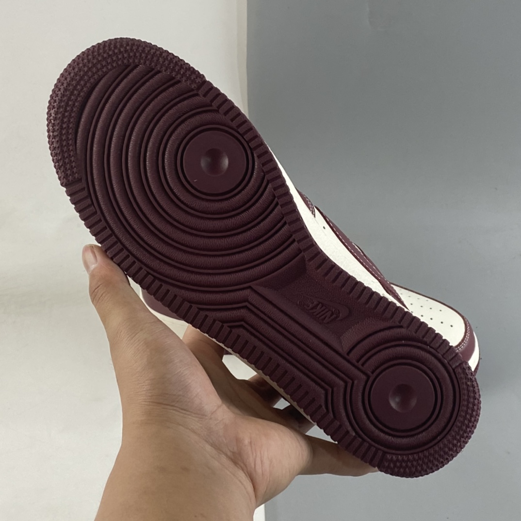 P240 Nike Air Force 1’07 Low 米酒红马克线 满天星配色 空军一号低帮休闲板鞋 JH6969-281