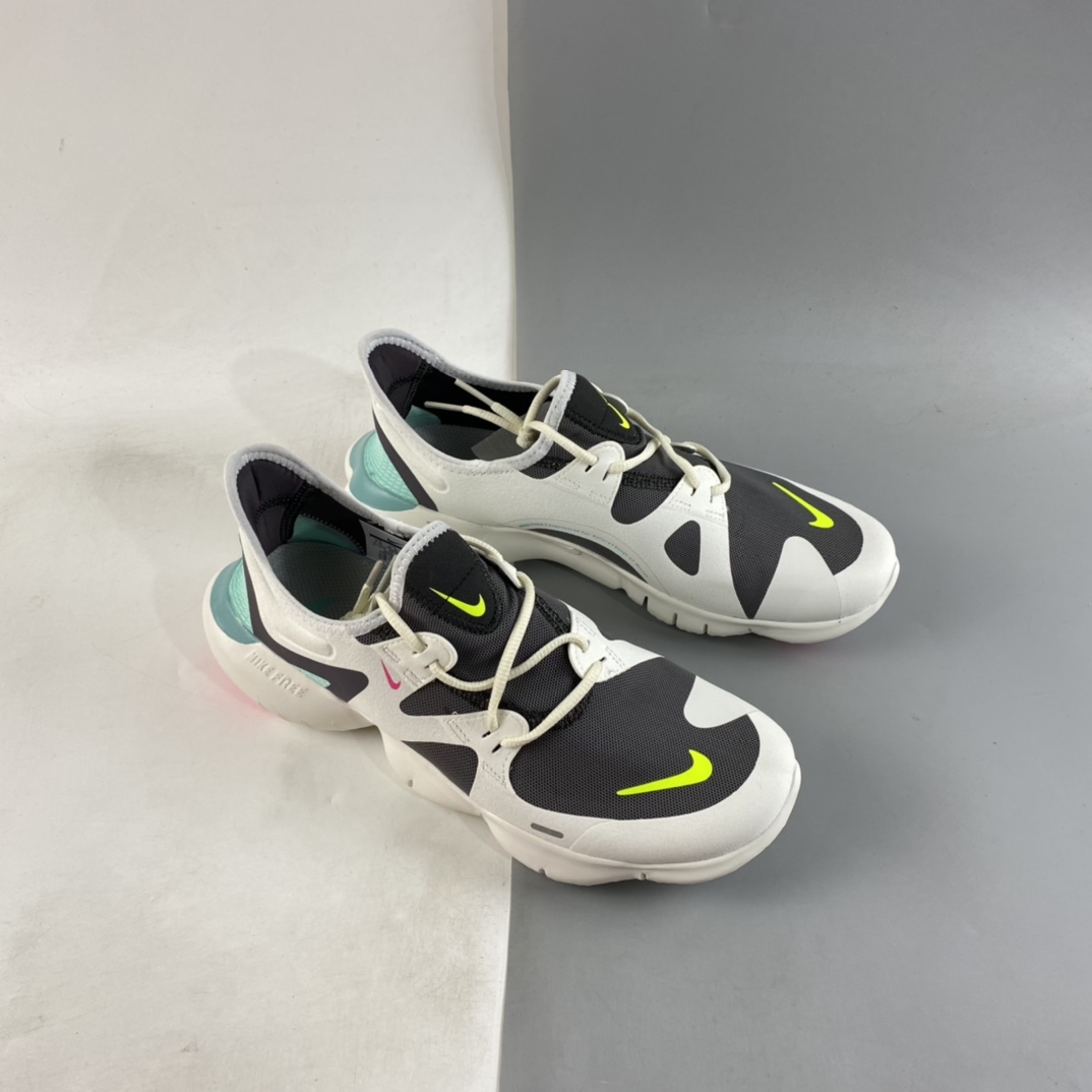 P160 Nike Free RN 5.0 耐克赤足2020款超轻量跑鞋 AQ1316-100