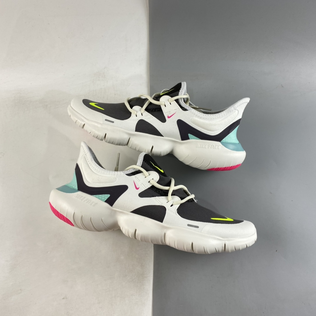 P160 Nike Free RN 5.0 耐克赤足2020款超轻量跑鞋 AQ1316-100