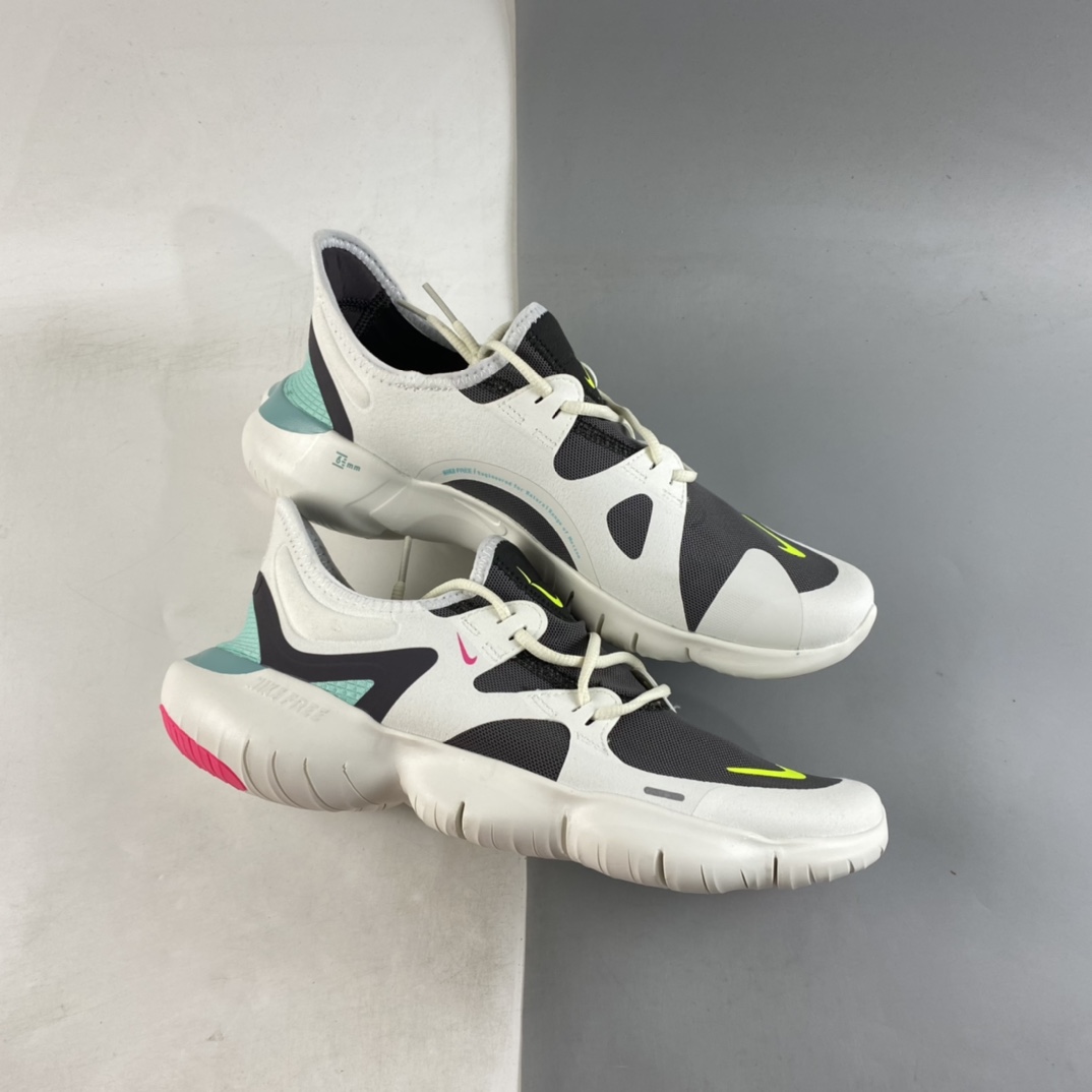 P160 Nike Free RN 5.0 耐克赤足2020款超轻量跑鞋 AQ1316-100