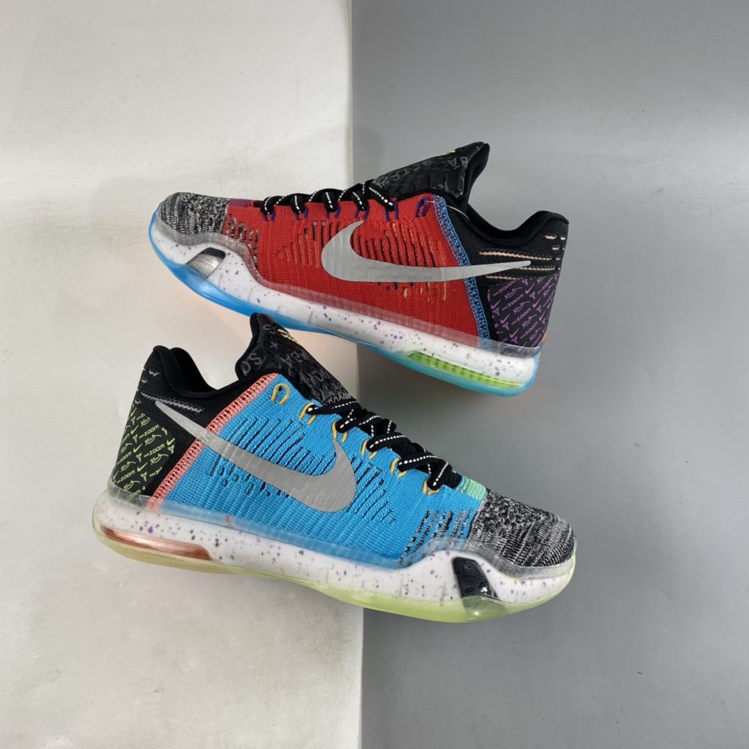 P260 Nike Kobe 10 Elite What The LR 科比10代鸳鸯实战篮球鞋 815810-900