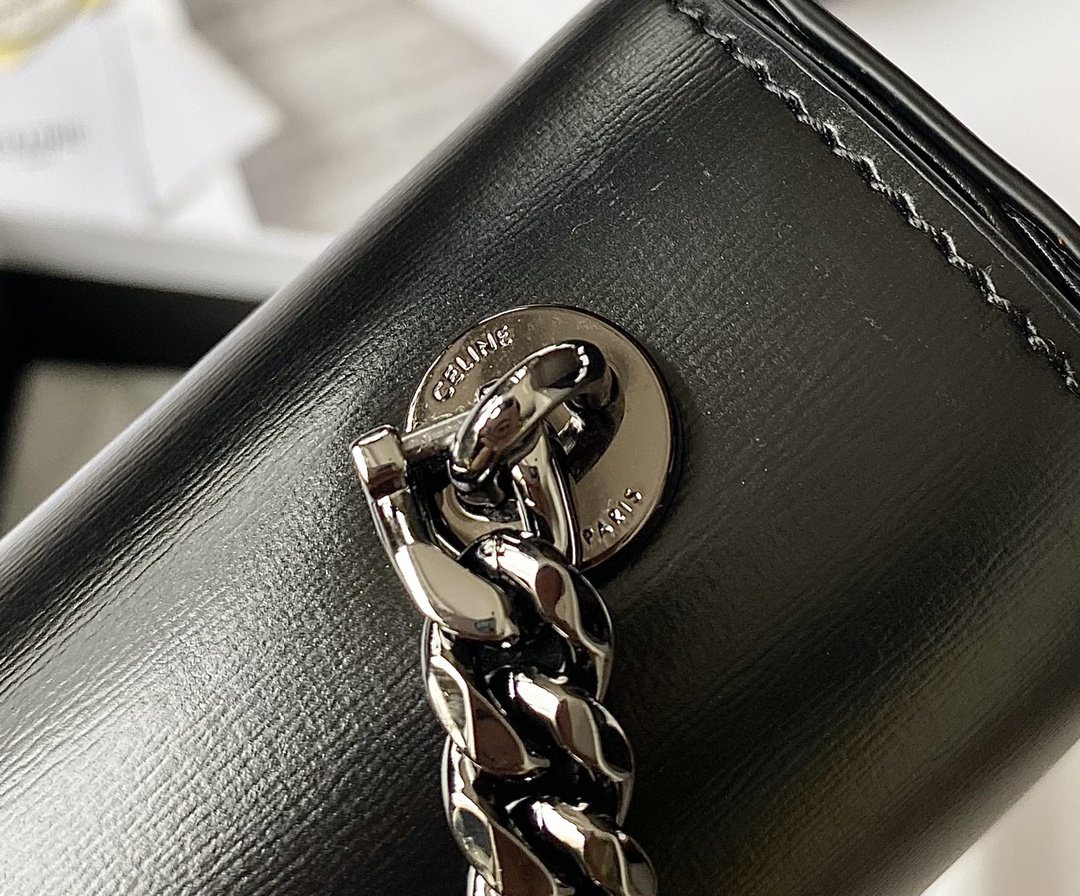 CELINE赛琳CUIR TRIOMPHE 凯旋门链条肩背包199242