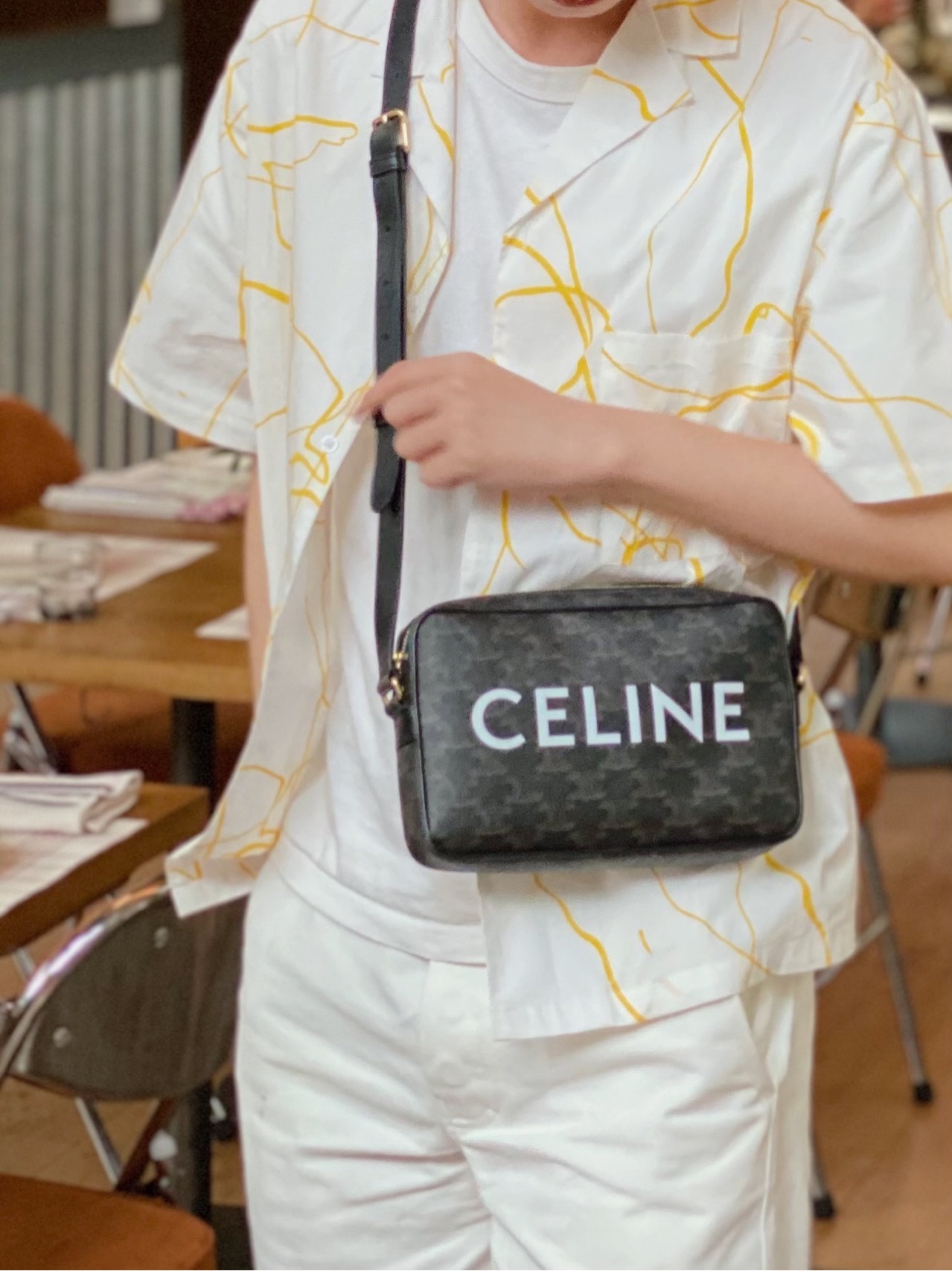 CELINE MEDIUM MESSENGER 23CM BAG 194502老花