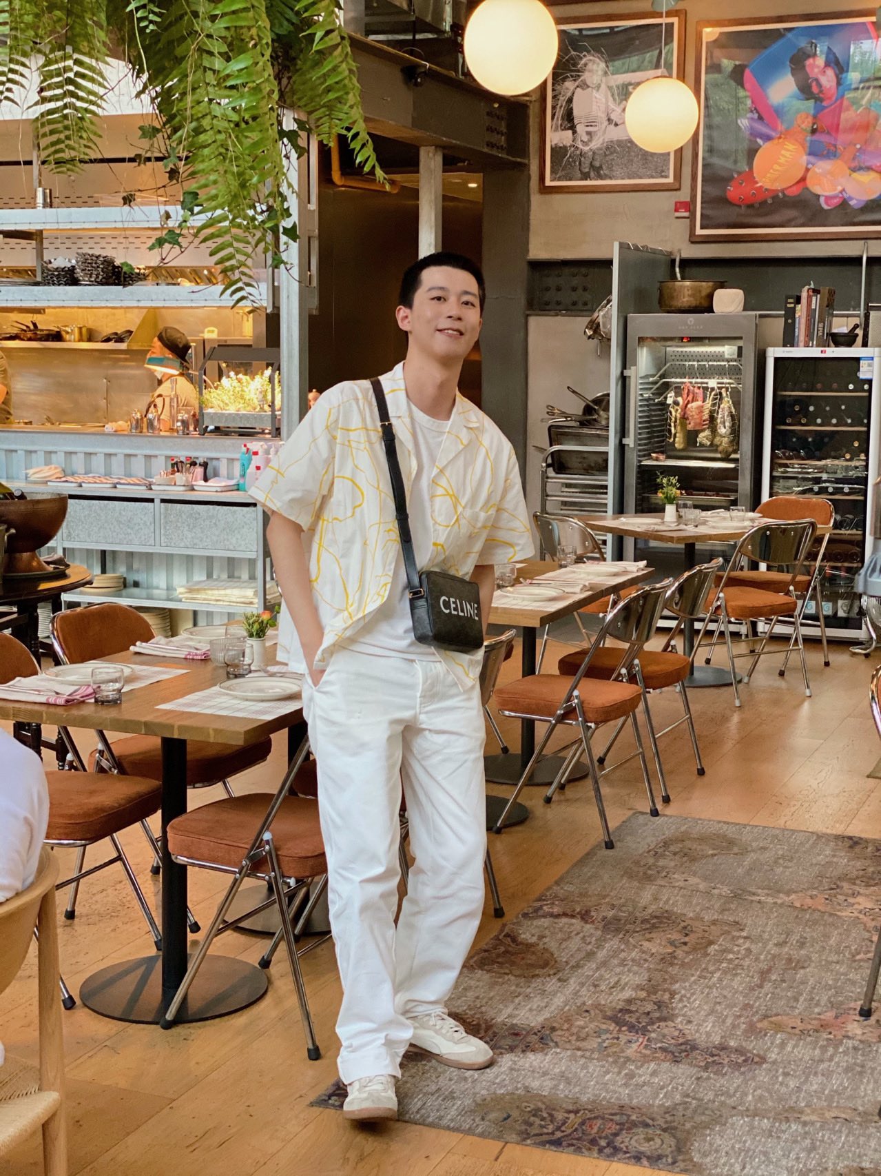 CELINE MEDIUM MESSENGER 23CM BAG 194502老花