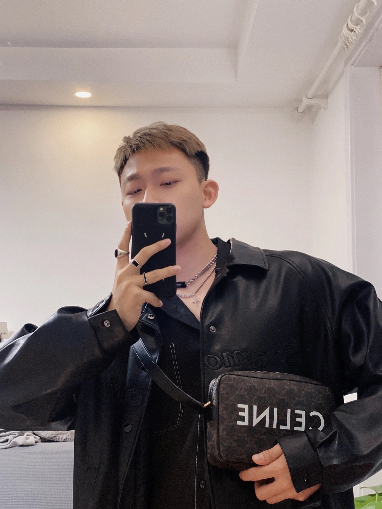 CELINE MEDIUM MESSENGER 23CM BAG 194502老花