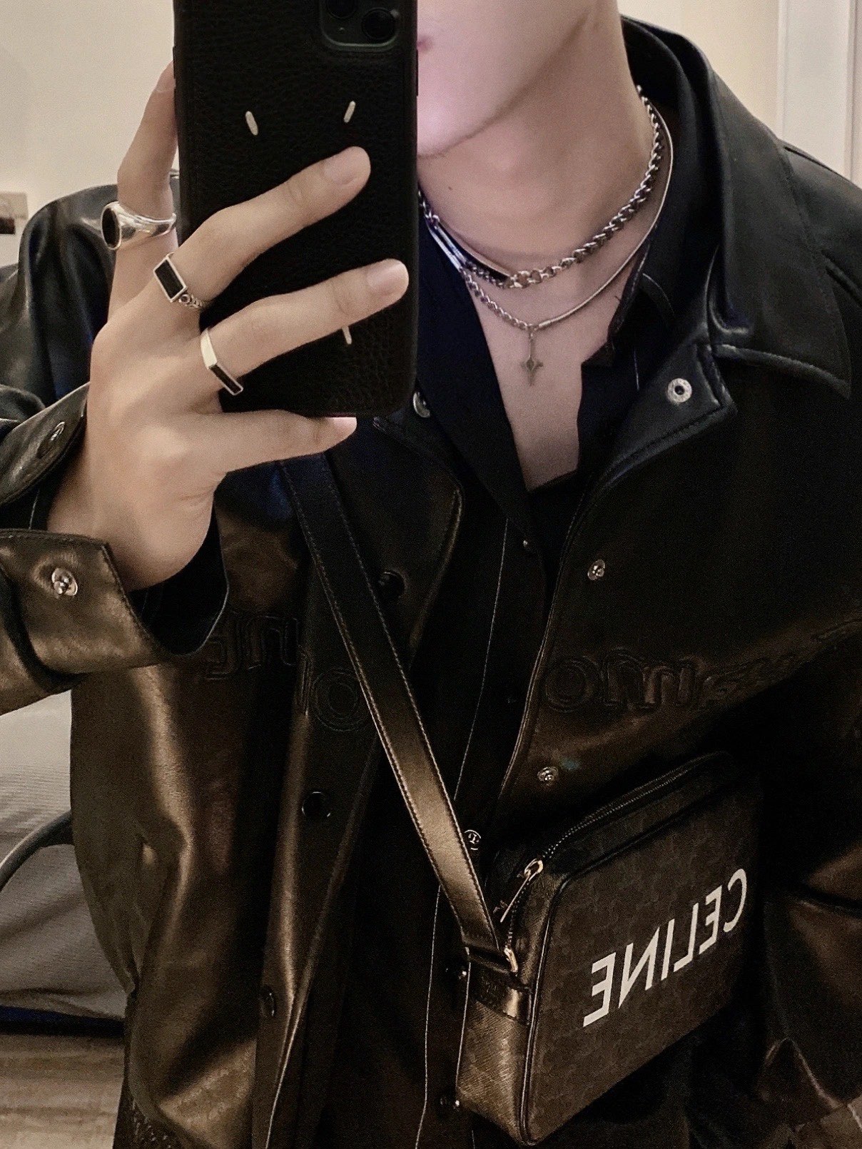 CELINE MEDIUM MESSENGER 23CM BAG 194502老花